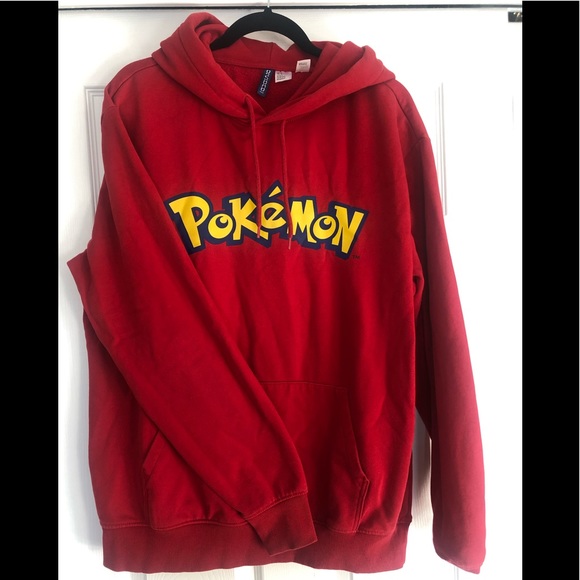 Pokemon Red Pikachu Hoodie  Size :Large - Picture 3 of 7